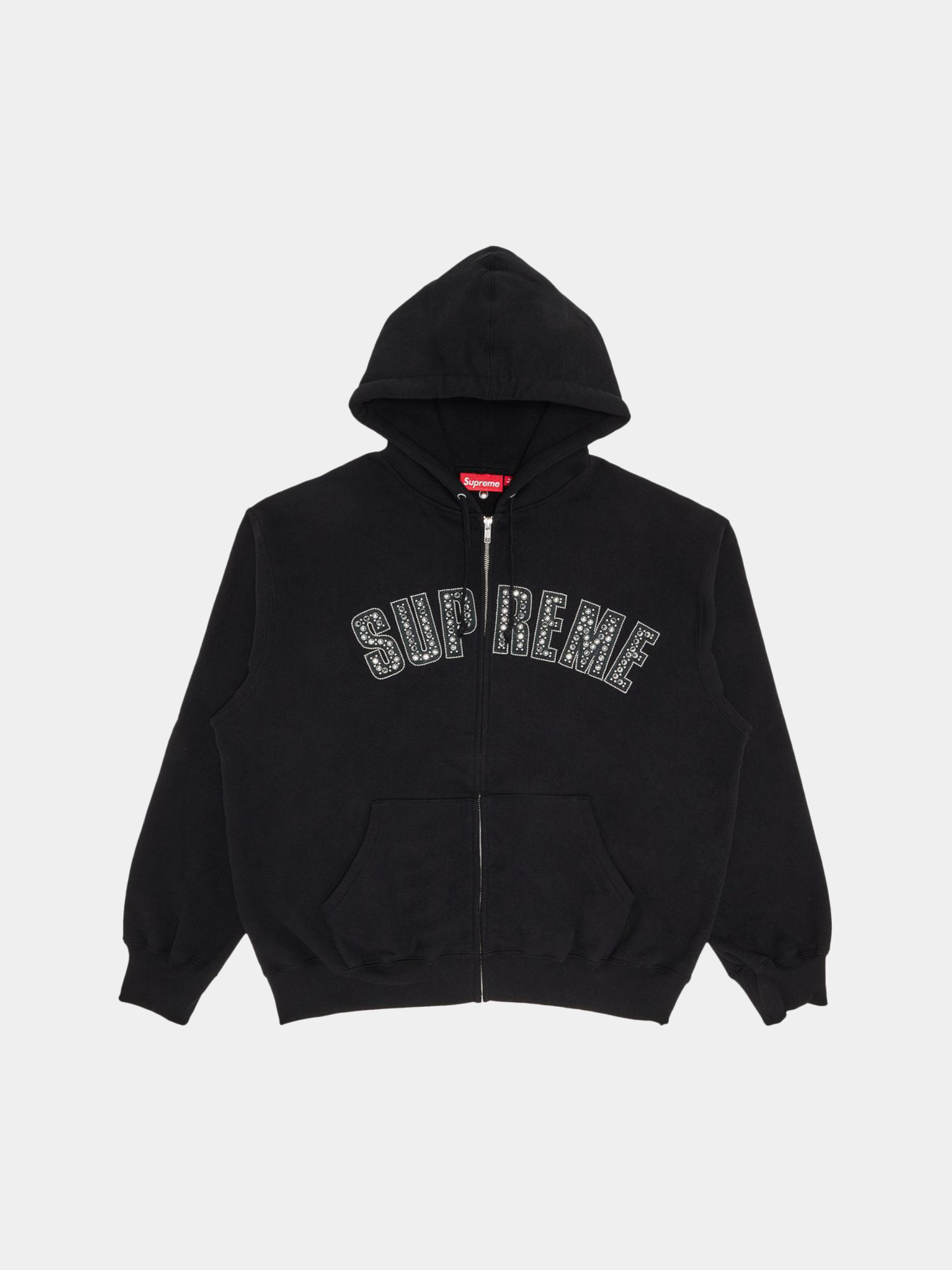 Supreme x B.B. Simon Zip Up Hooded Sweatshirt 'Black' – Studio 2