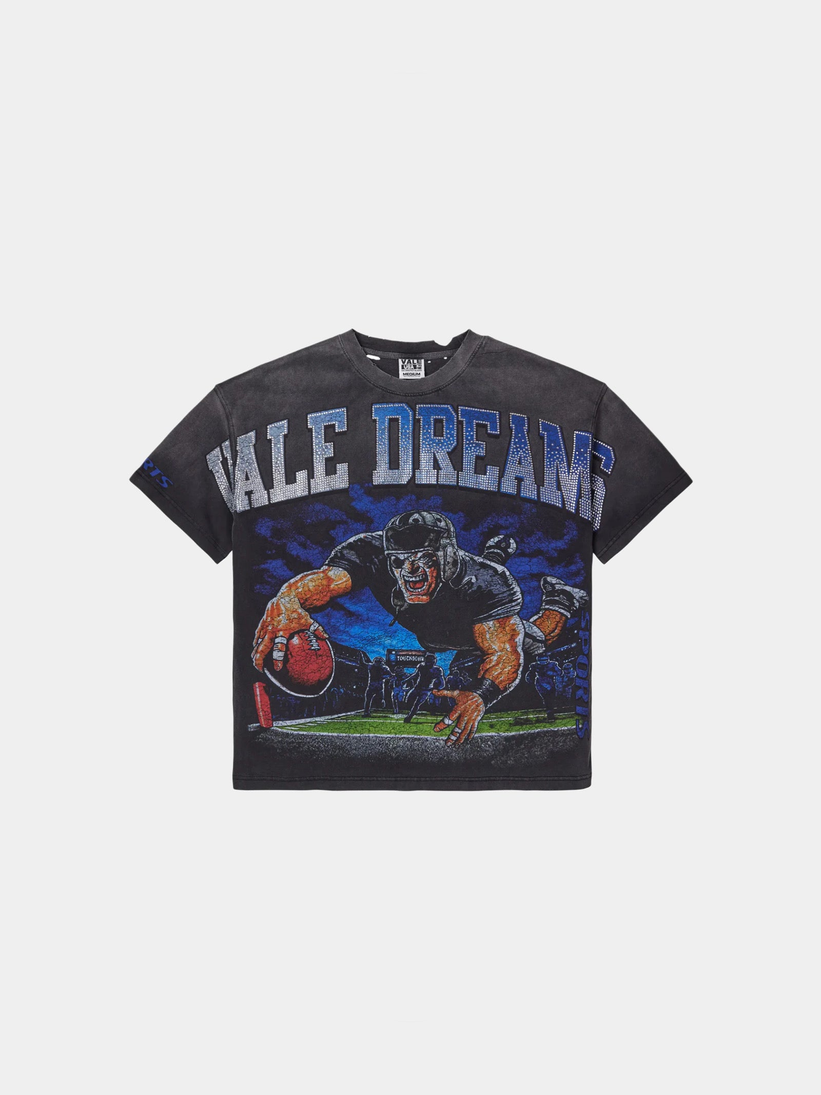 Vale Forever Gridiron Bling Tee 'Black'