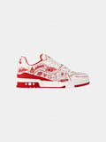 Louis Vuitton Trainer 'Red Graffiti'