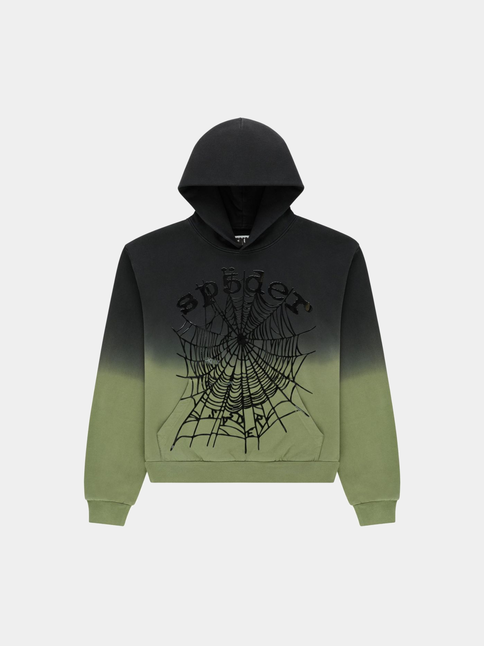 Sp5der OG Web Ombre Hoodie 'Black'