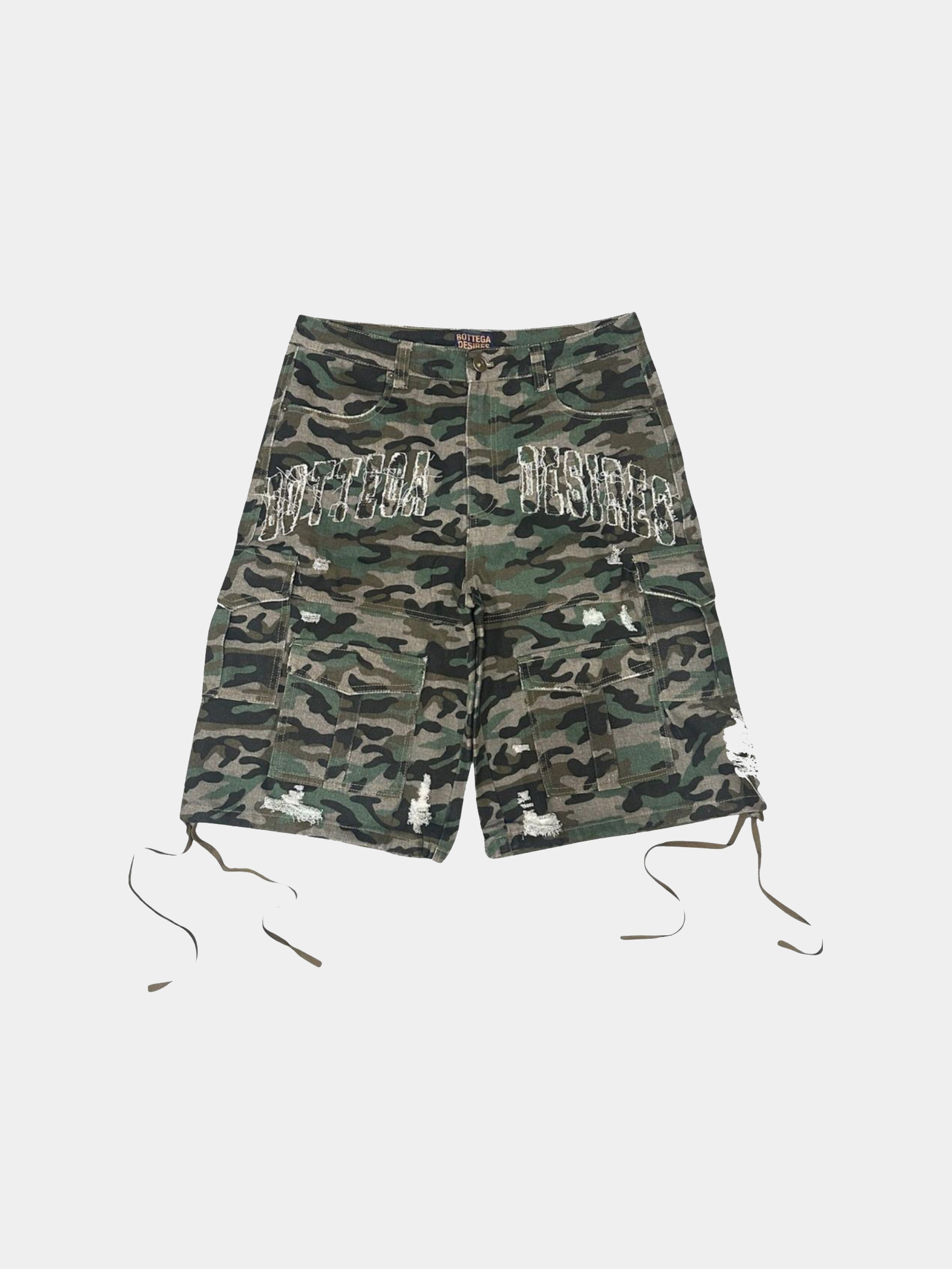 Bottega Desires Cargo Shorts 'Camouflage'