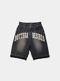 Bottega Desires Denim Shorts 'Black'