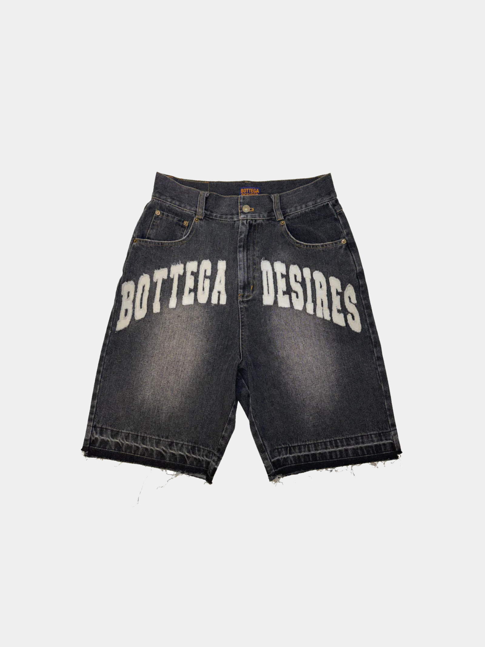 Bottega Desires Denim Shorts 'Black'