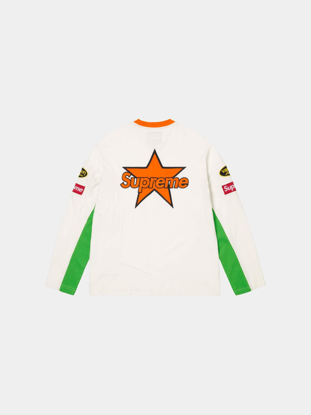 Supreme x Vanson Leathers Long-Sleeve Top 'White'