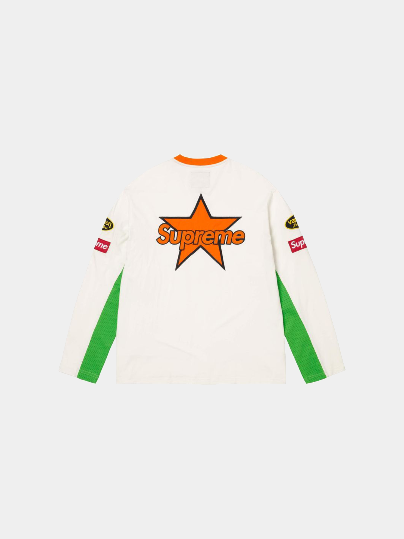 Supreme x Vanson Leathers Long-Sleeve Top 'White'