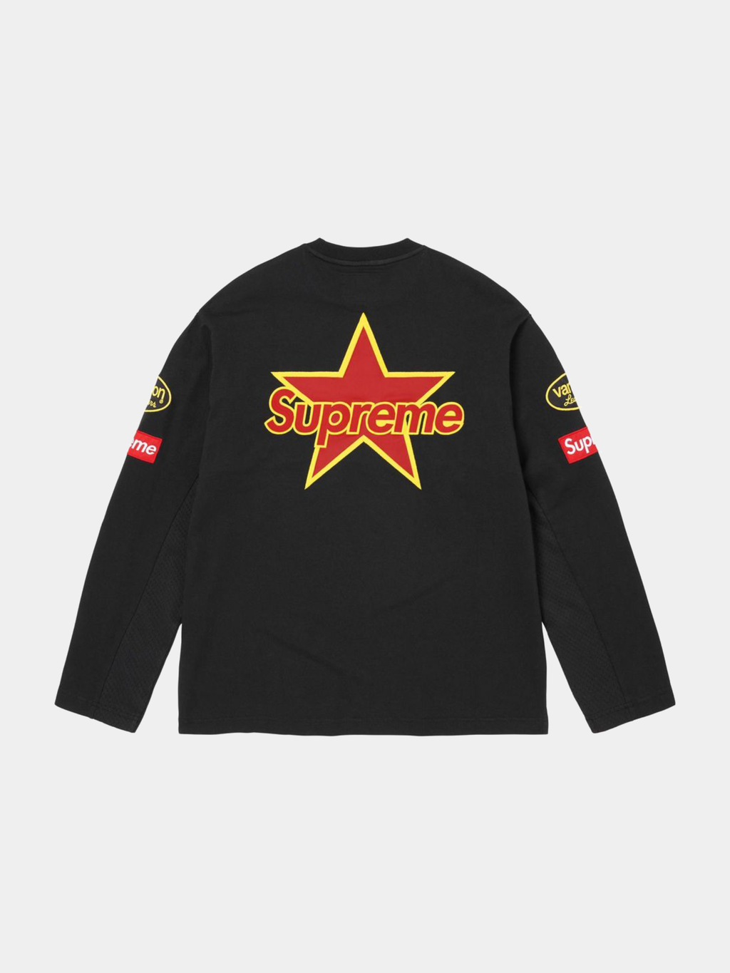 Supreme x Vanson Leathers Long-Sleeve Top 'Black'