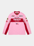 Supreme x Vanson Leathers Long-Sleeve Top 'Pink'