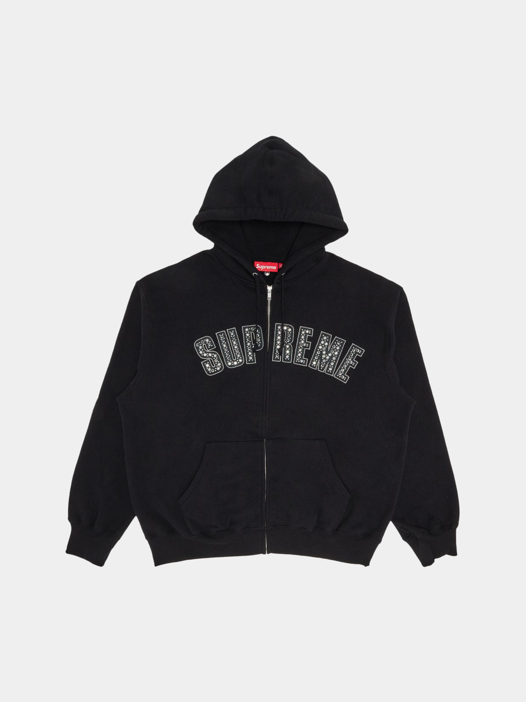 Supreme x B.B. Simon Zip Up Hooded Sweatshirt 'Black'