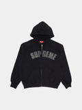Supreme x B.B. Simon Zip Up Hooded Sweatshirt 'Black'