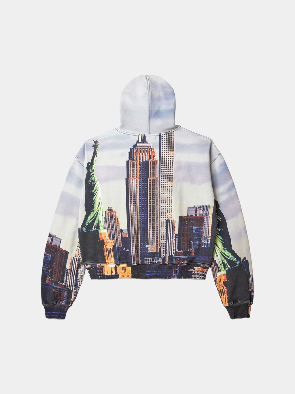 Vale Forever Skyline Zip Up Hoodie 'Nyskyline'