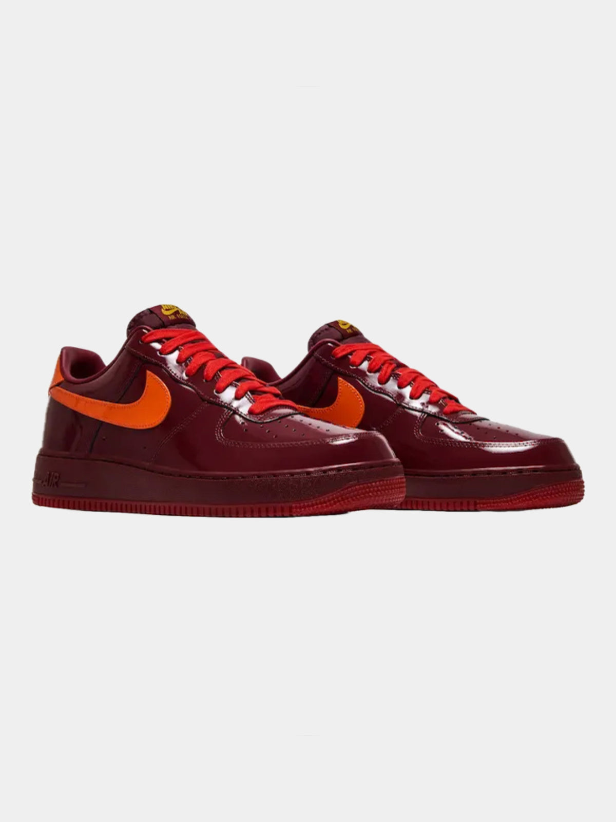 Nike Air Force 1 Low 'Patent Leather Dark Team Red'