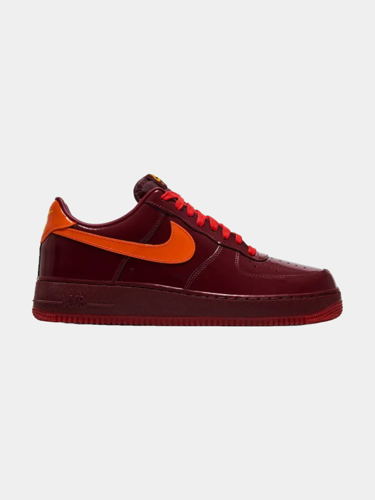 Nike Air Force 1 Low 'Patent Leather Dark Team Red'