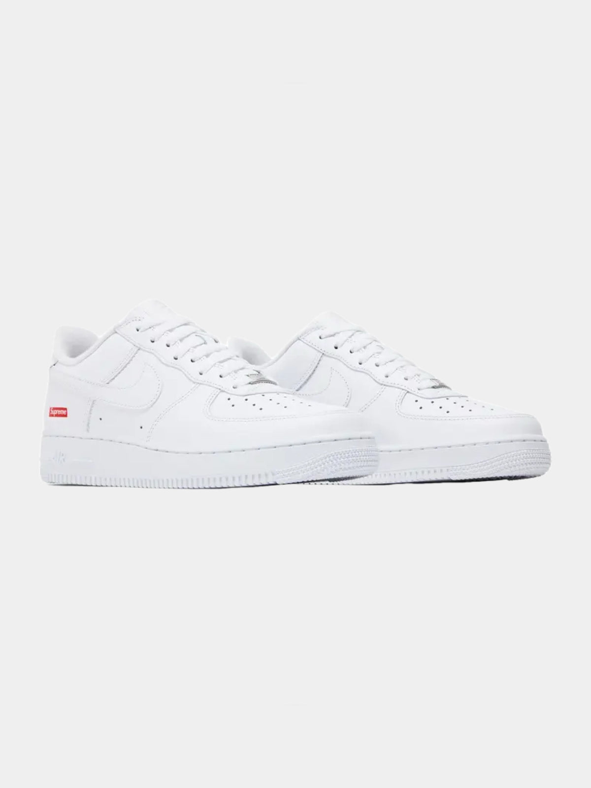 Supreme x Nike Air Force 1 Low 'Box Logo - White'