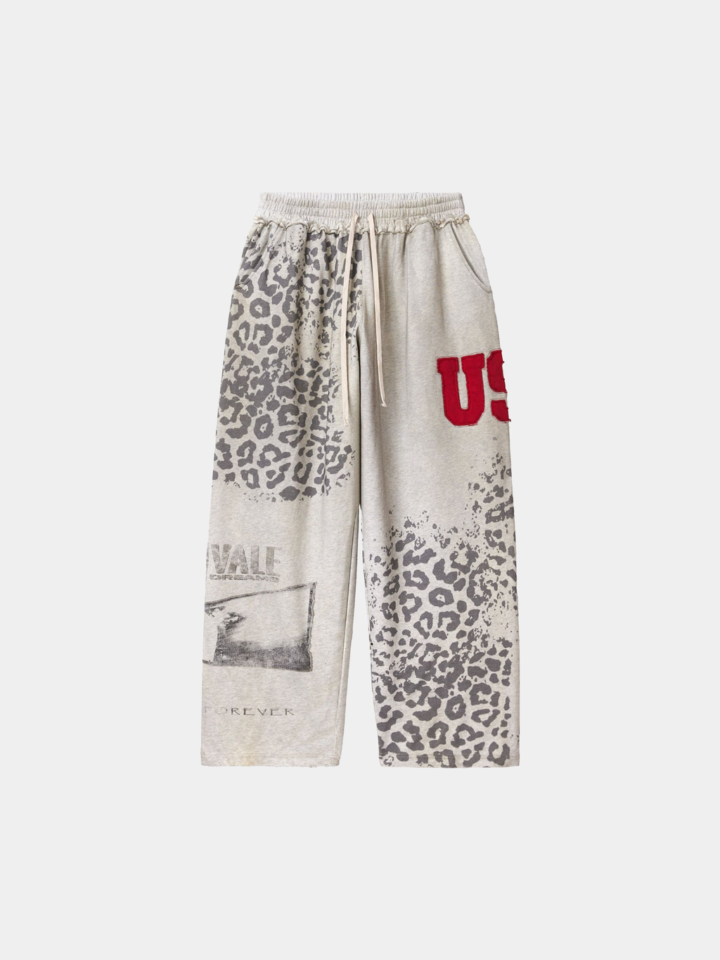 Vale Forever Cheetah Sweats 'Grey'