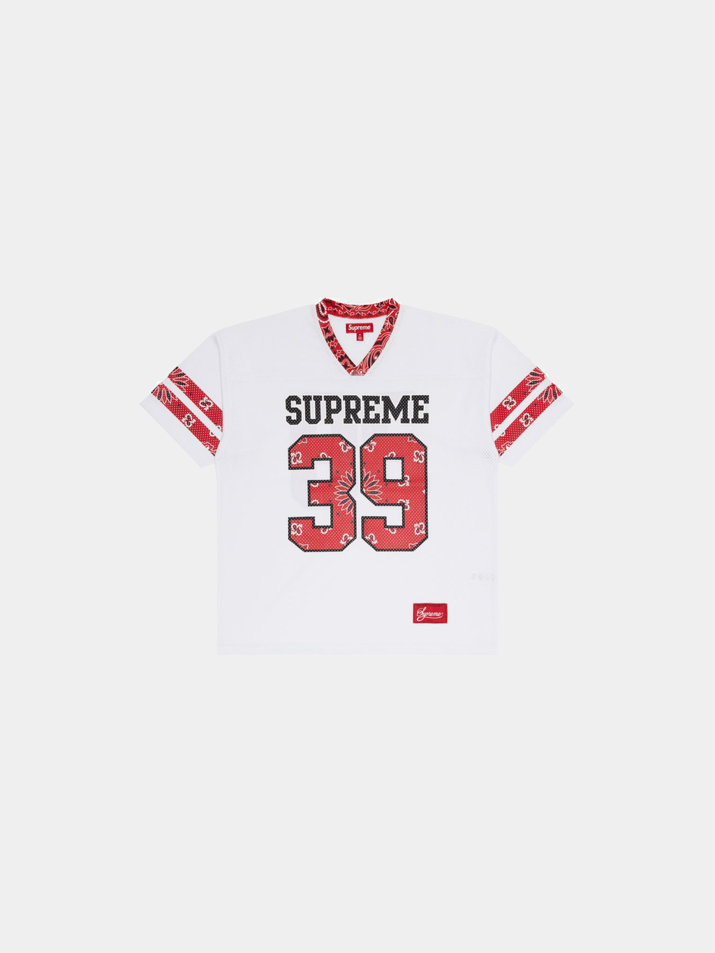 Supreme Bandana Football Jersey 'White'