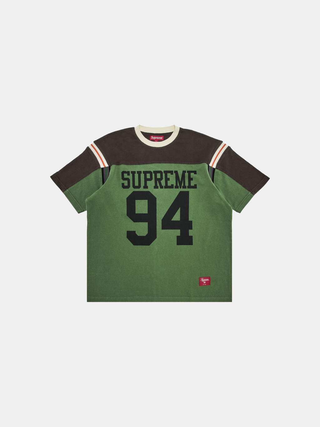 Supreme Split Short-Sleeve Football Top 'Green'