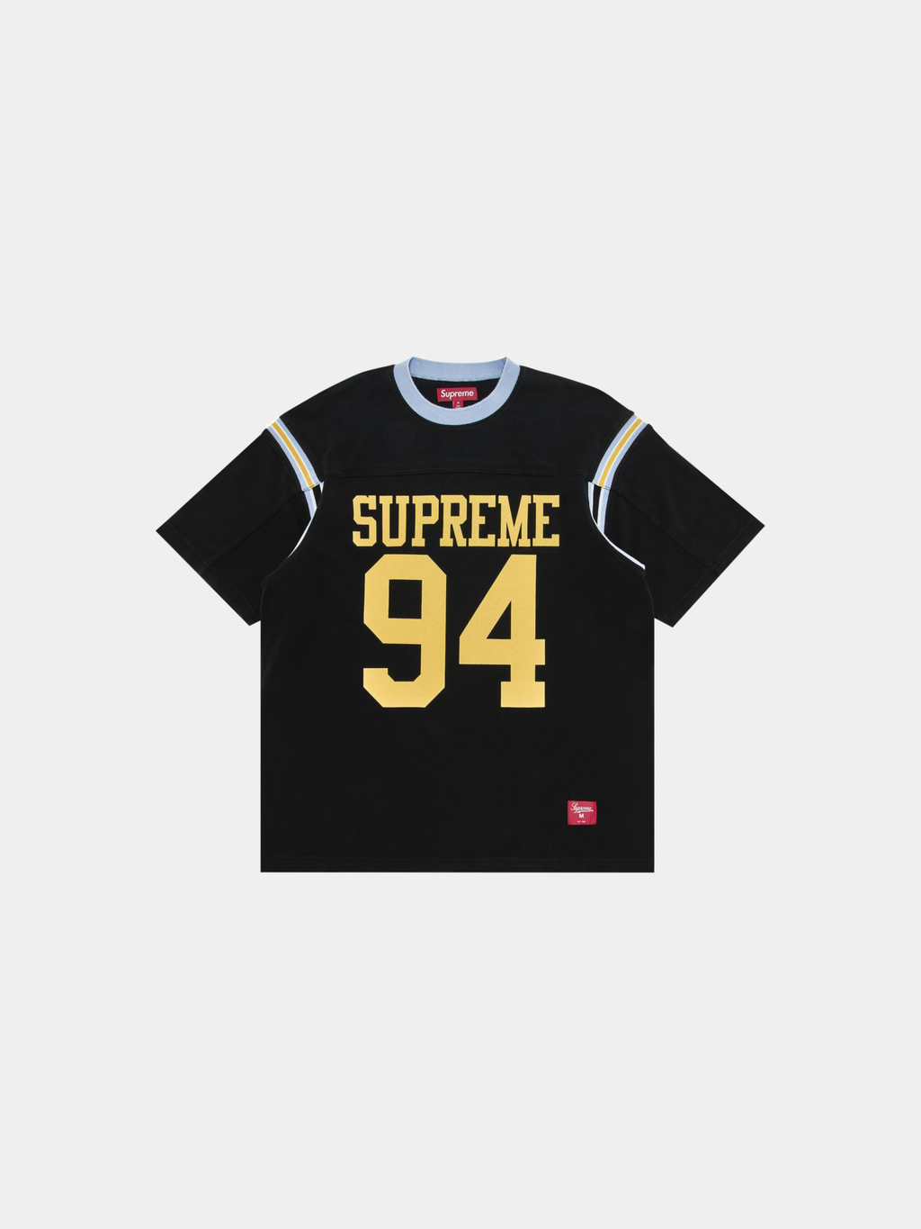 Supreme Split Short-Sleeve Football Top 'Black'