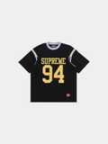 Supreme Split Short-Sleeve Football Top 'Black'