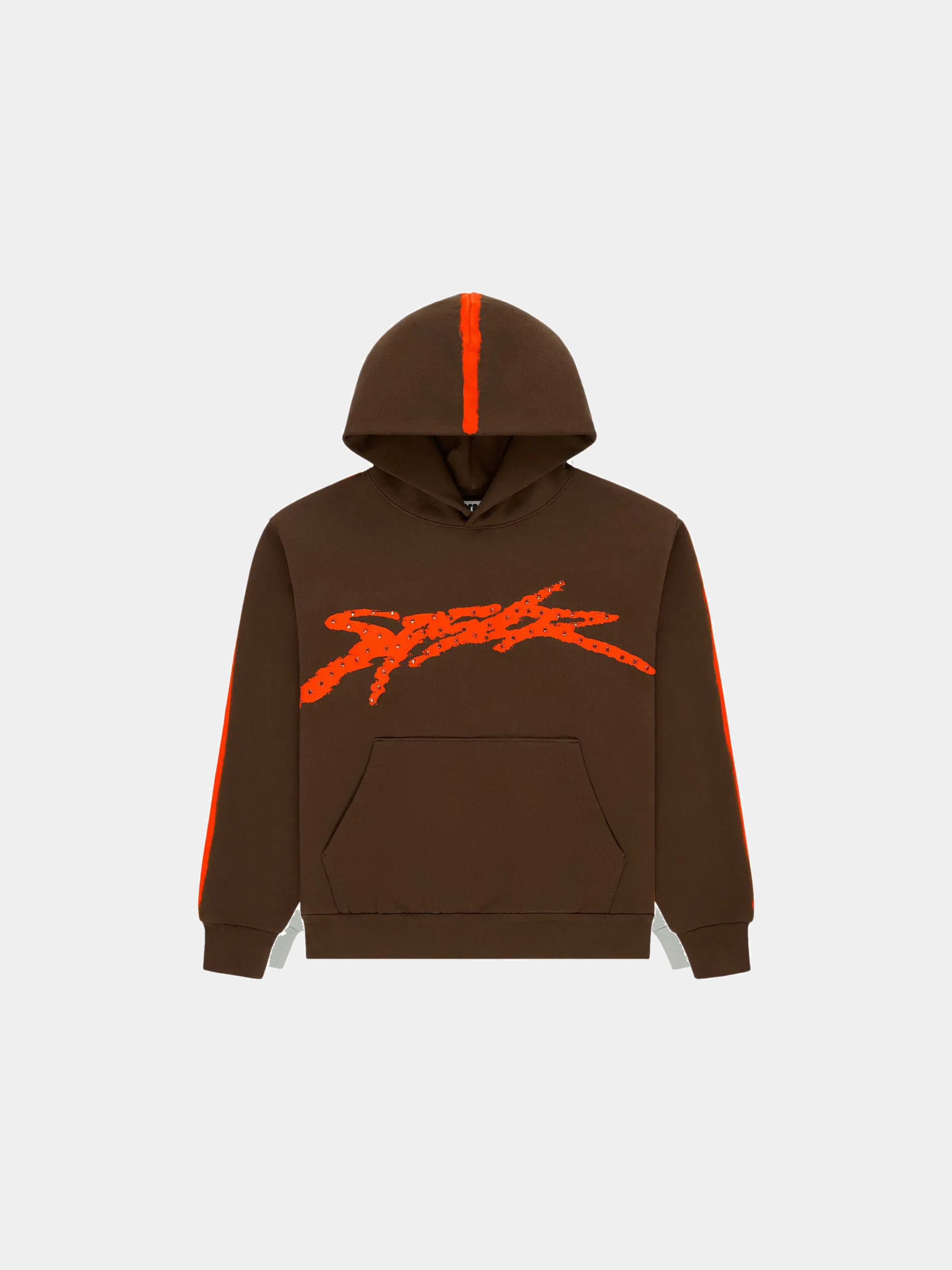 Sp5der Screaming Eagle Hoodie 'Brown'