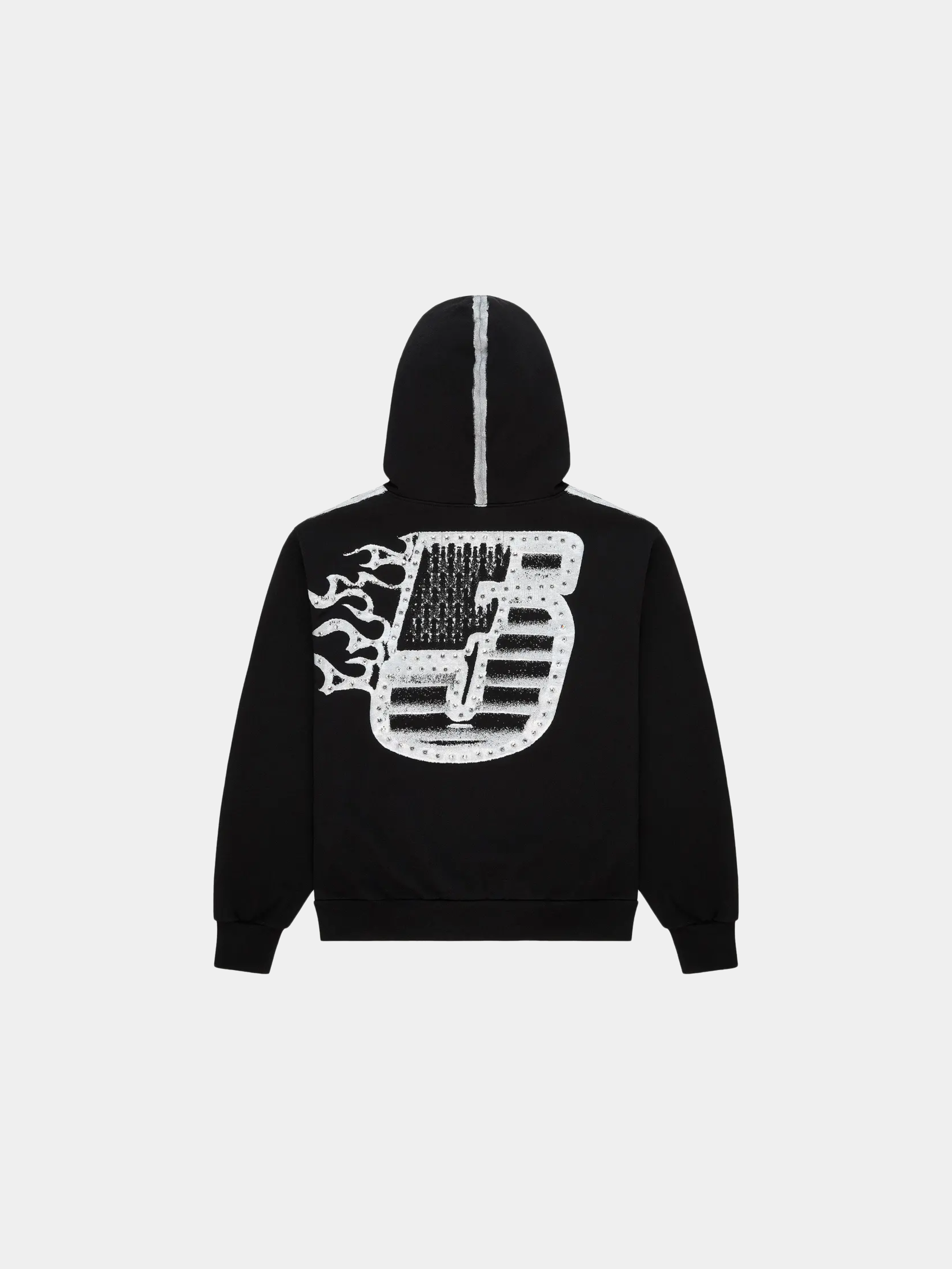 Sp5der Screaming Eagle Hoodie 'Black'