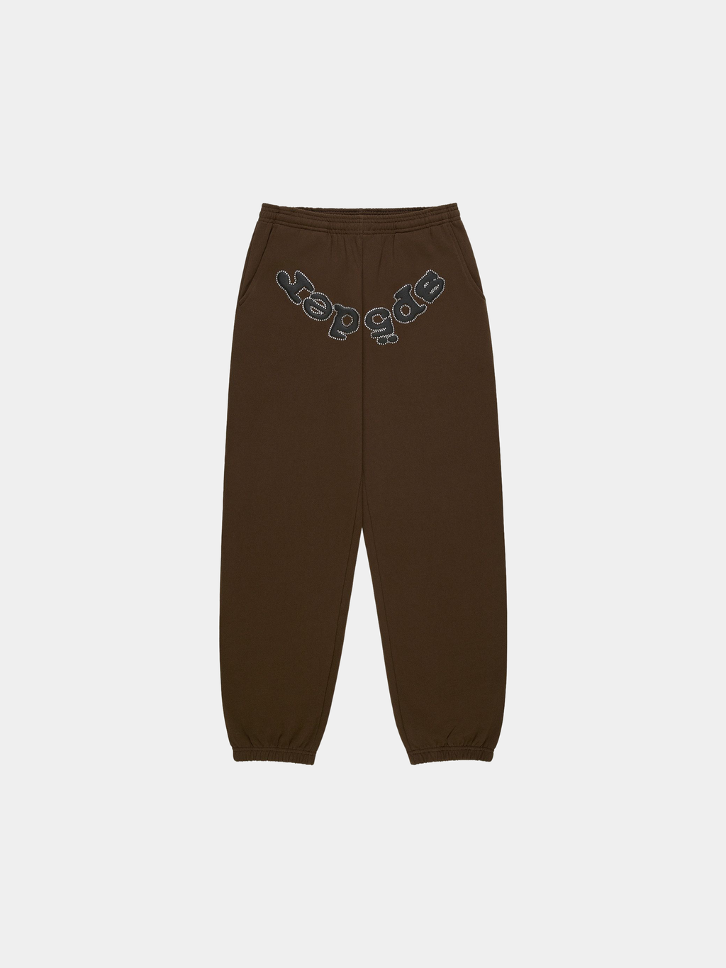 Sp5der Og Logo Sweatpant 'Brown'