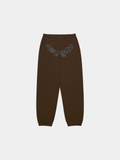 Sp5der Og Logo Sweatpant 'Brown'