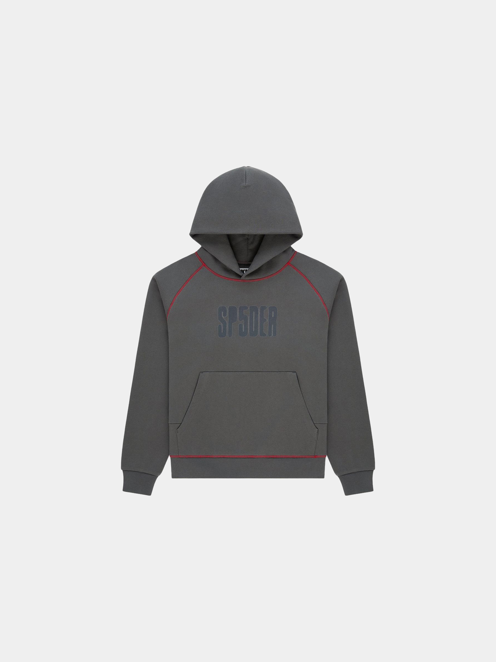 Sp5der Archive Contrast Hoodie 'Slate Grey'