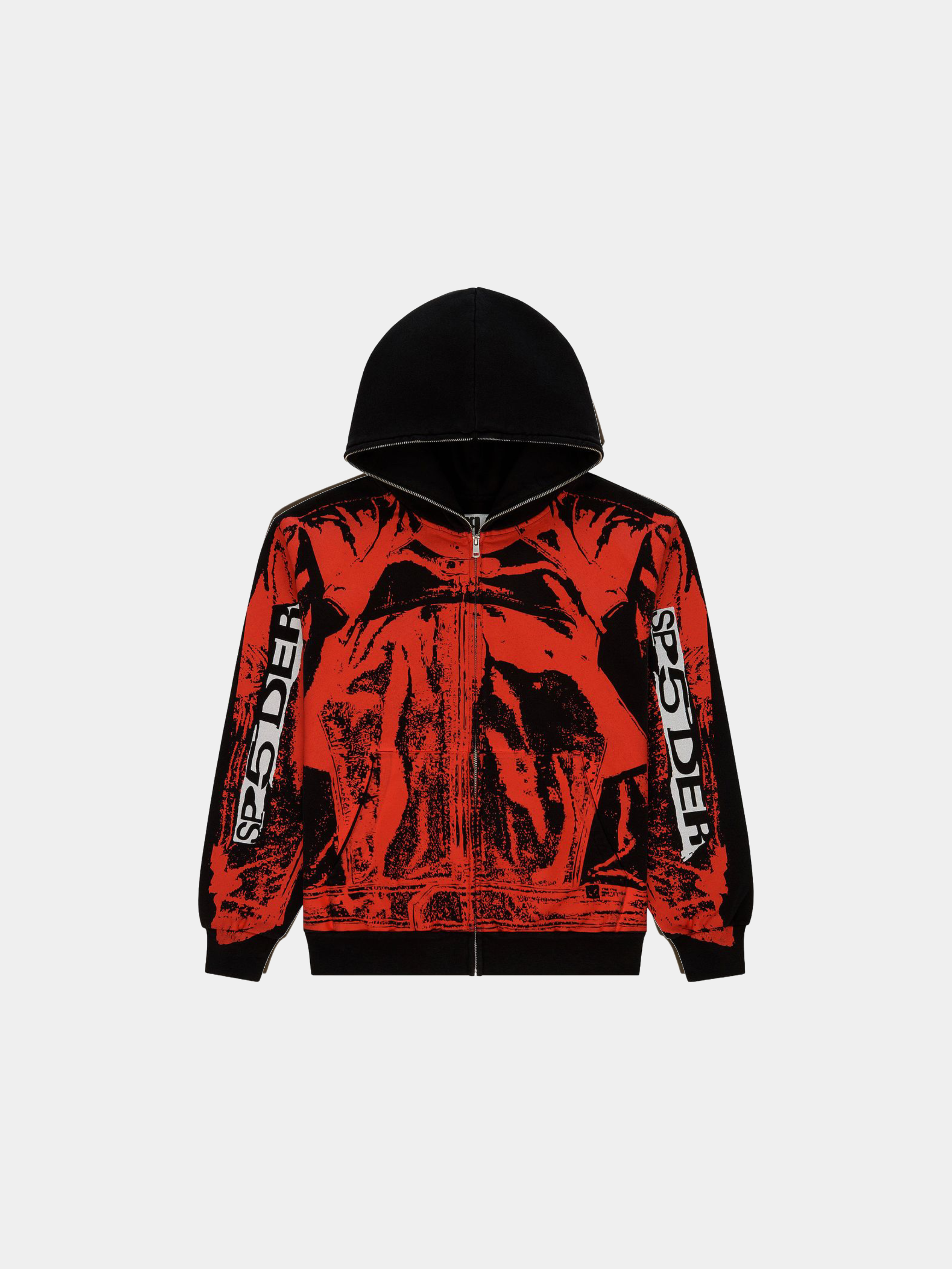 Sp5der Jp5 Moto Hoodie 'Black'