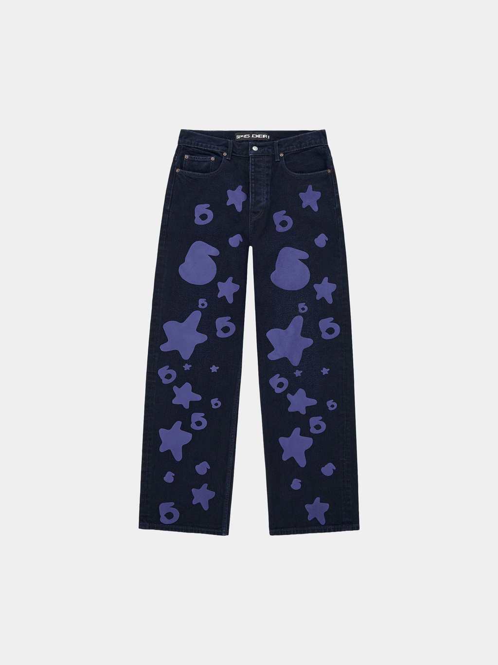 Sp5der Beluga Denim 'Indigo Denim'