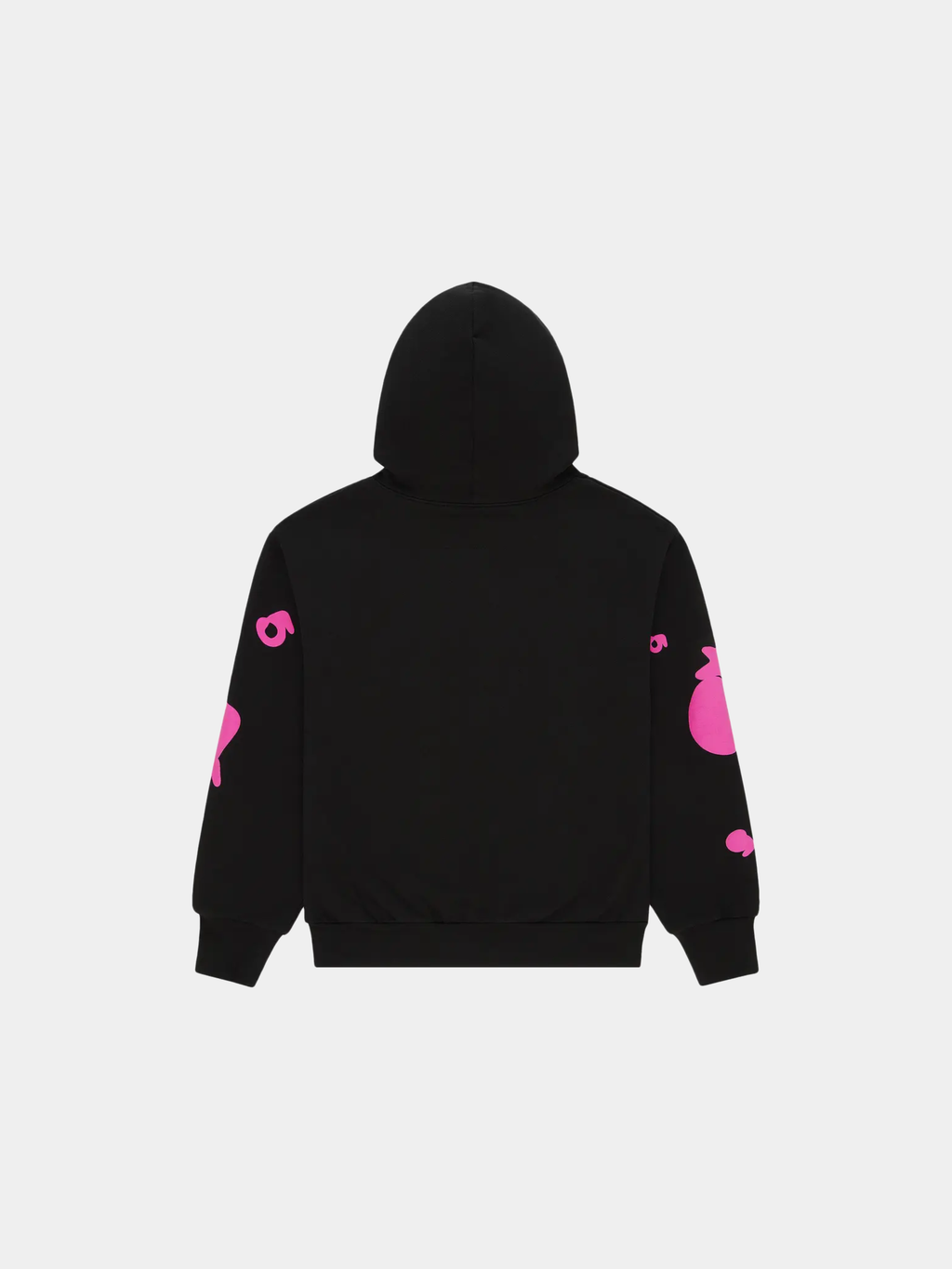 Sp5der Angel Number Beluga Hoodie 'Black'