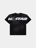 Hellstar Studios Cartoon Logo Glitter Logo T-Shirt 'Black'