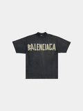 Balenciaga Tape Type Medium Fit T-Shirt 'Black'