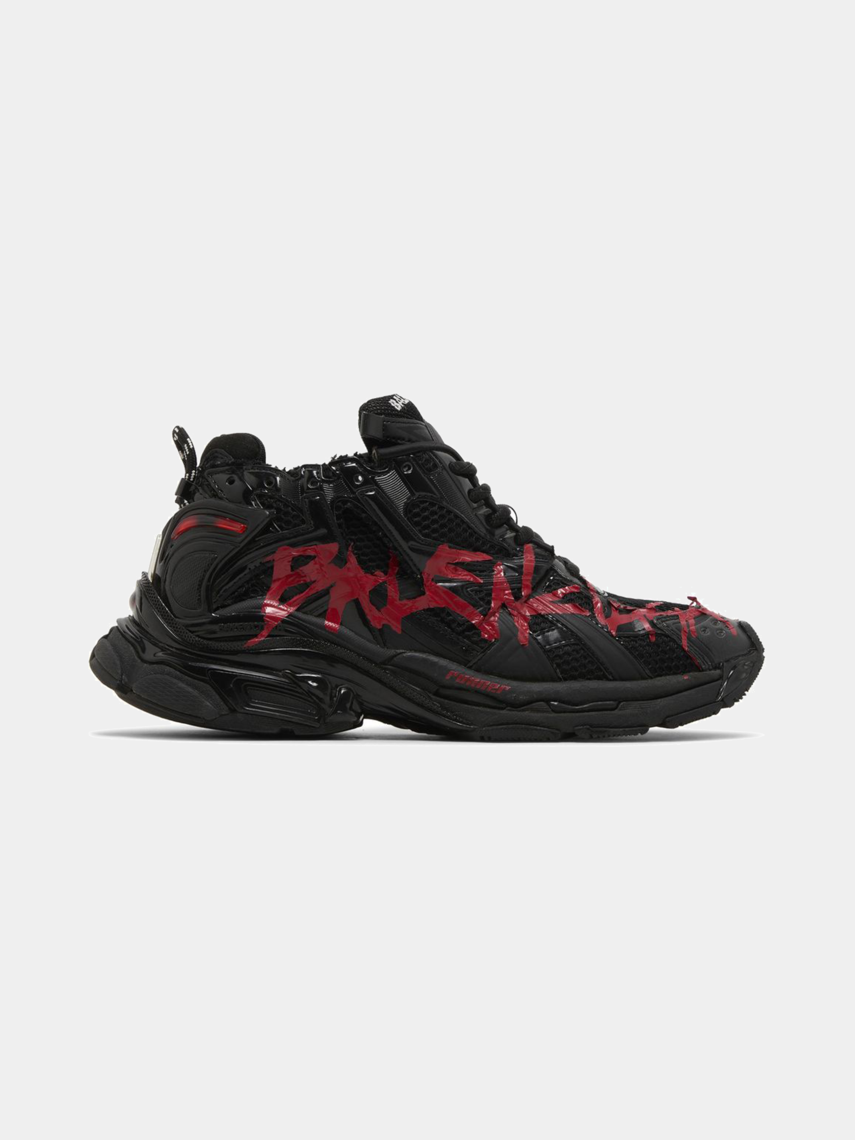 Balenciaga Runner Sneaker 'Graffiti - Black Red'