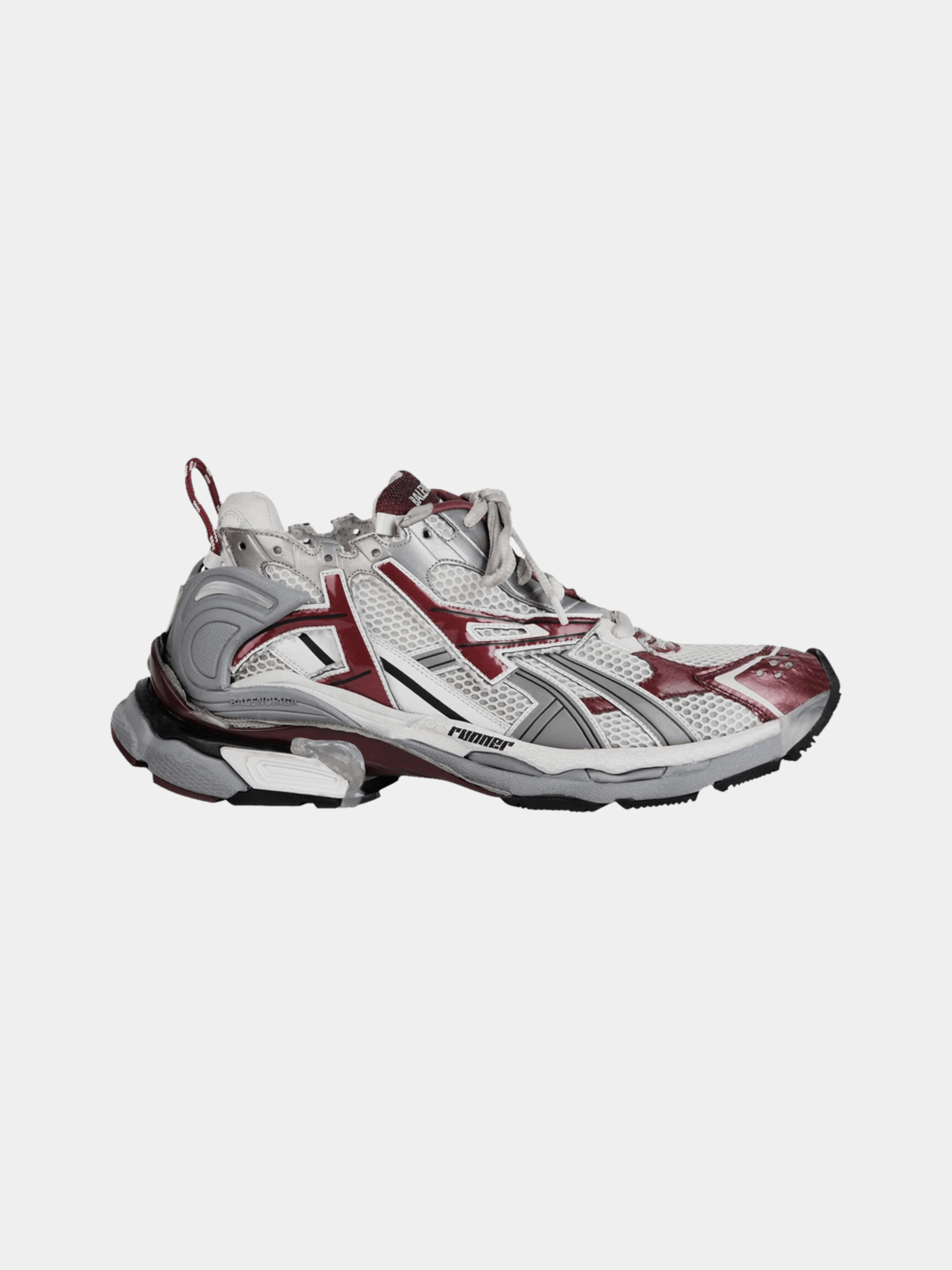 Balenciaga Wmns Runner Sneaker 'White Burgundy'