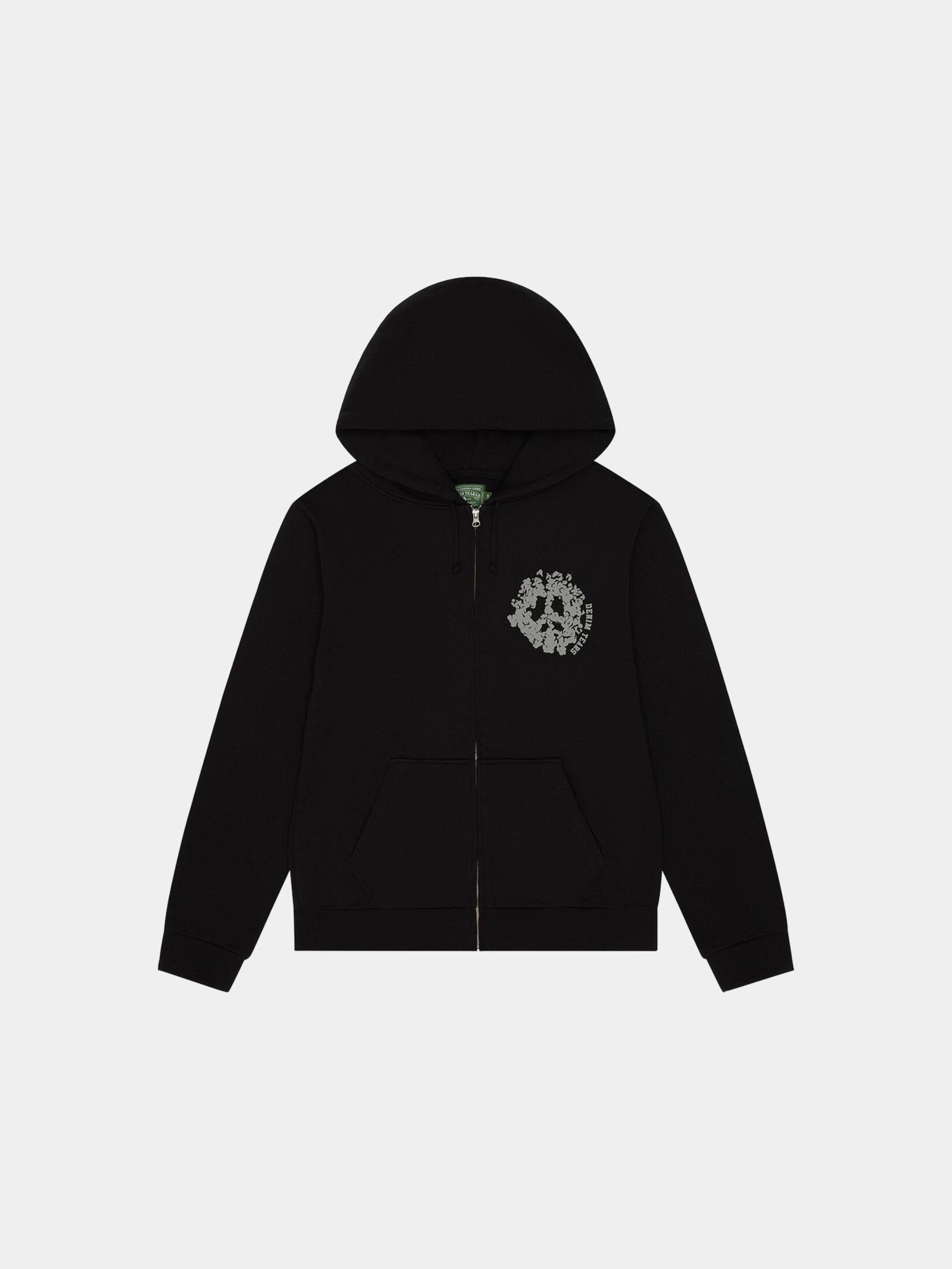 Denim Tears Denim University Zip Hoodie 'Black'