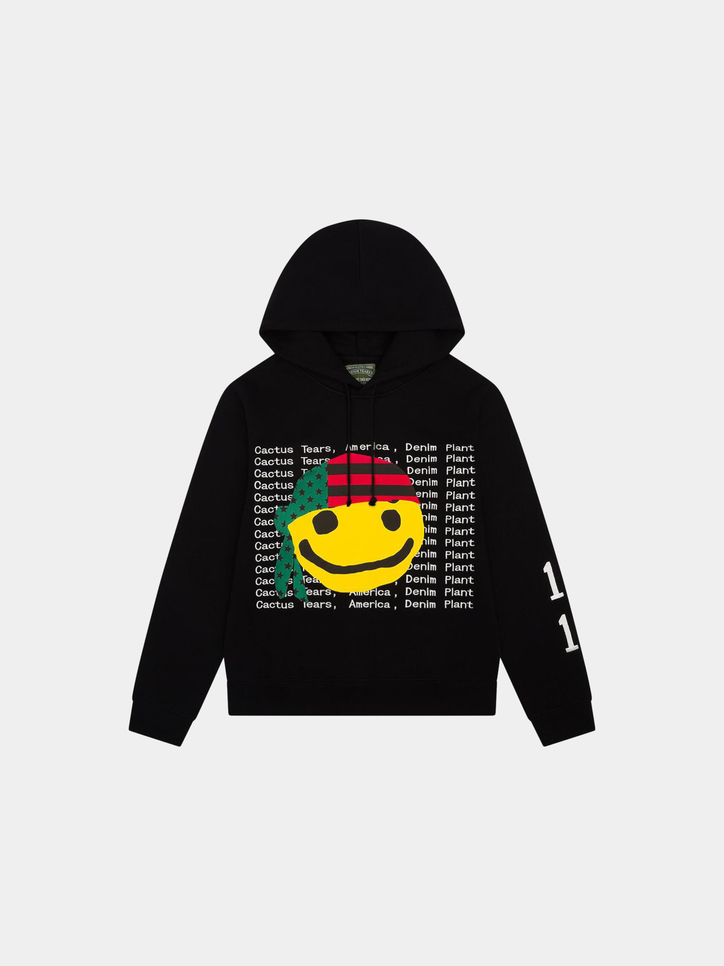 Denim Tears x Cactus Plant Flea Market Cactus Tears Hoodie 'Black'