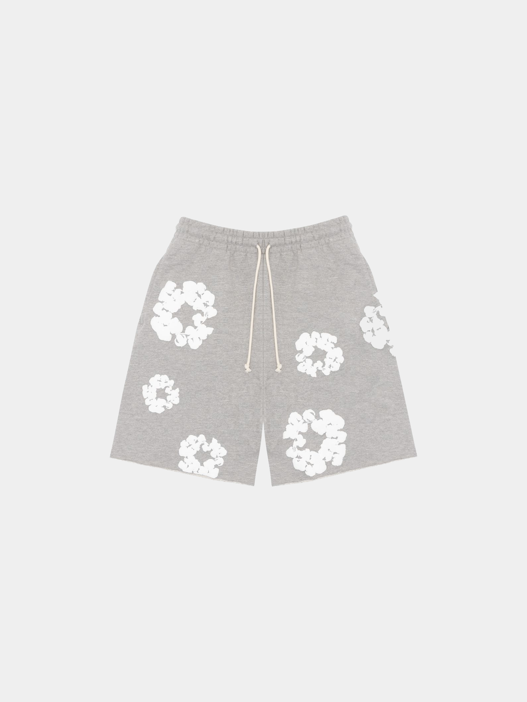 Denim Tears The Cotton Wreath Shorts 'Grey'