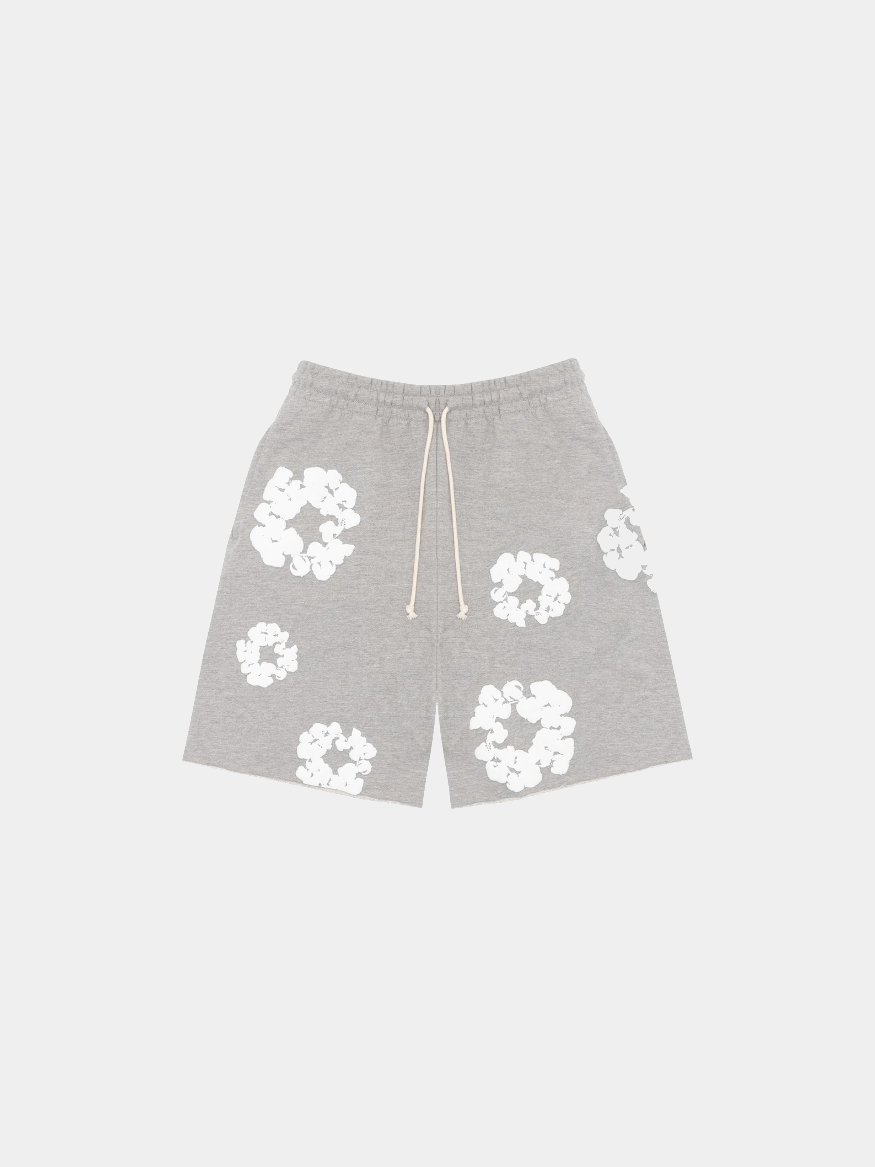Denim Tears The Cotton Wreath Shorts 'Grey'