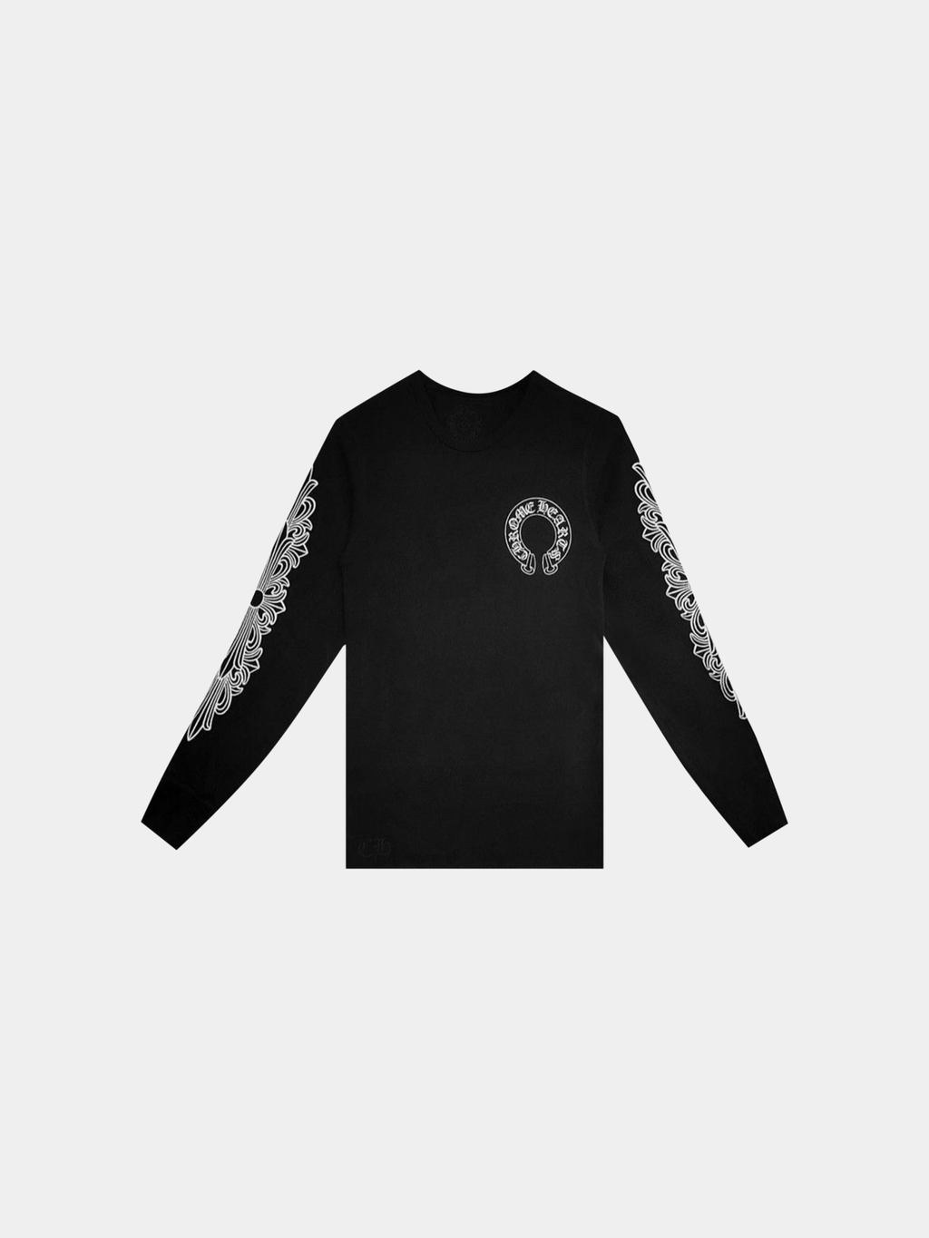 Chrome Hearts Horseshoe Thermal Waffle T-Shirt 'Black'