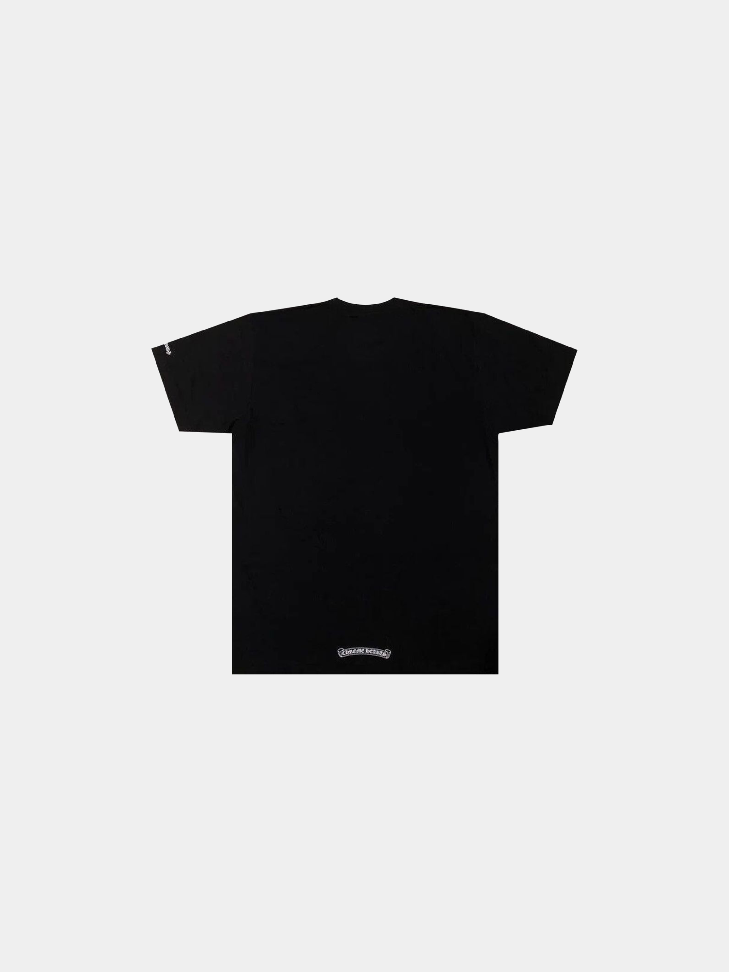 Chrome Hearts Neck Logo T-Shirt 'Black'