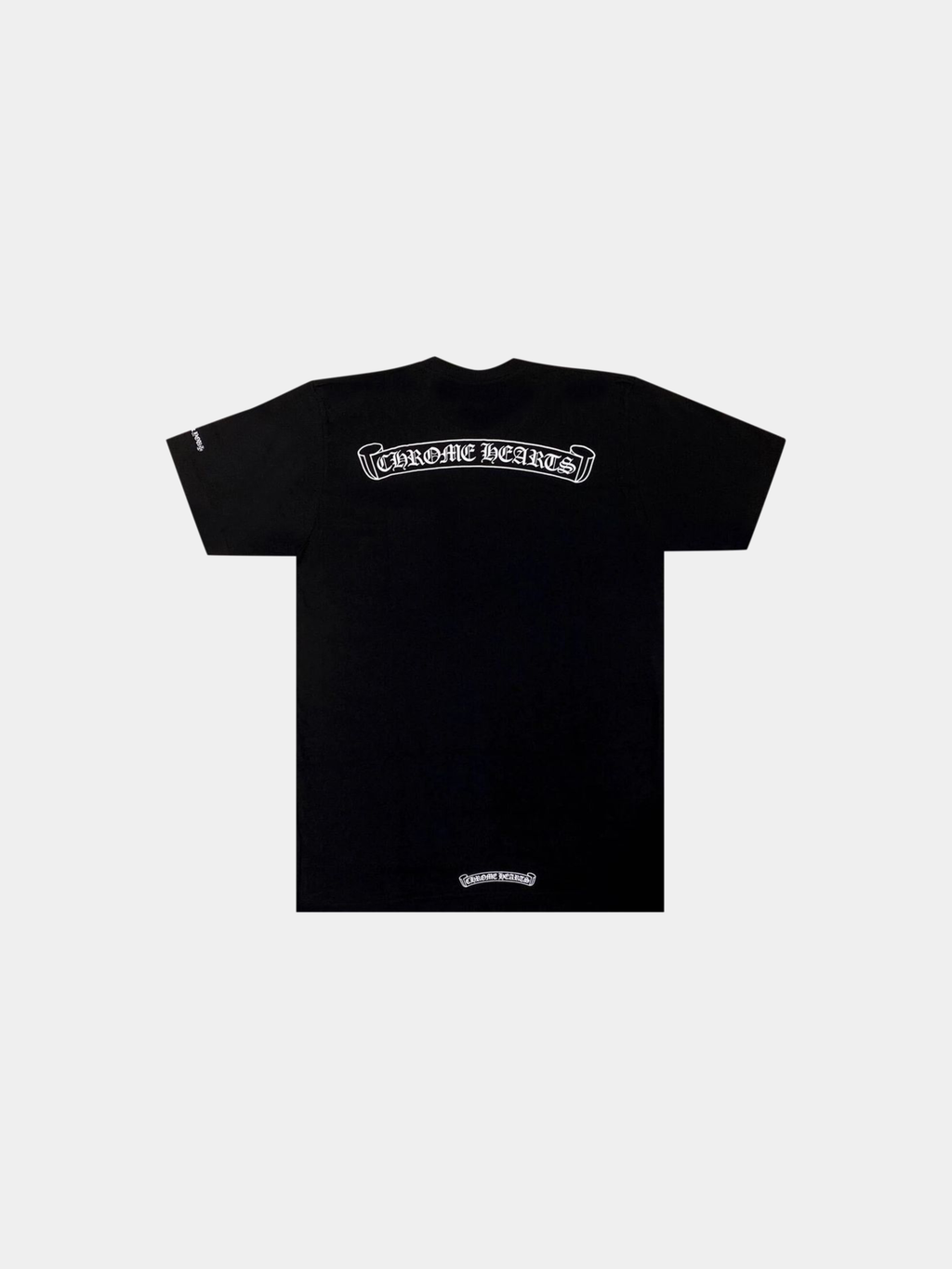 Chrome Hearts Scroll Logo T-Shirt 'Black'