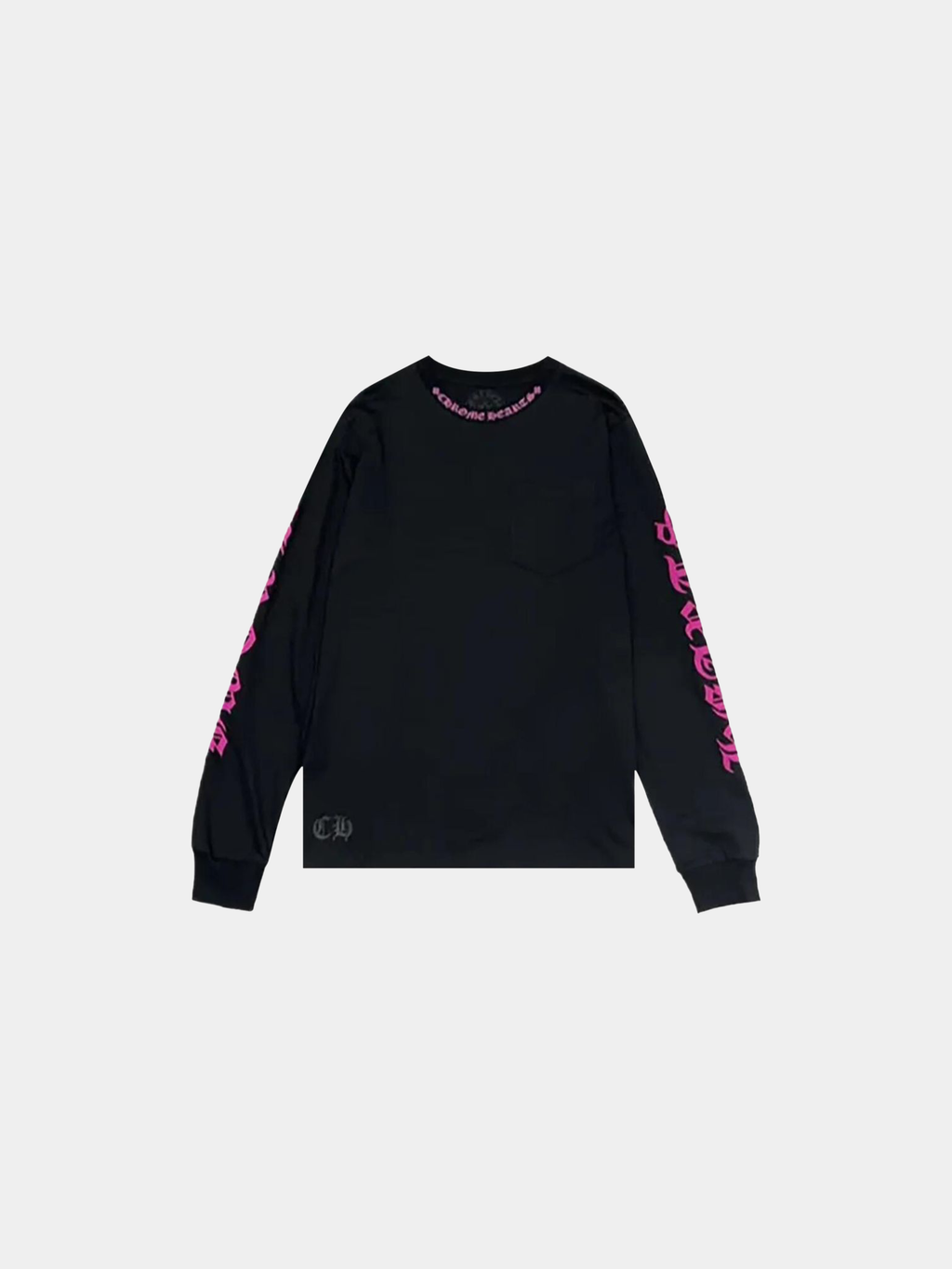 Chrome Hearts Long Sleeve Pocket Crew 'Black'