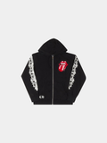 Chrome Hearts Rolling Stones Zip Up 'Black'
