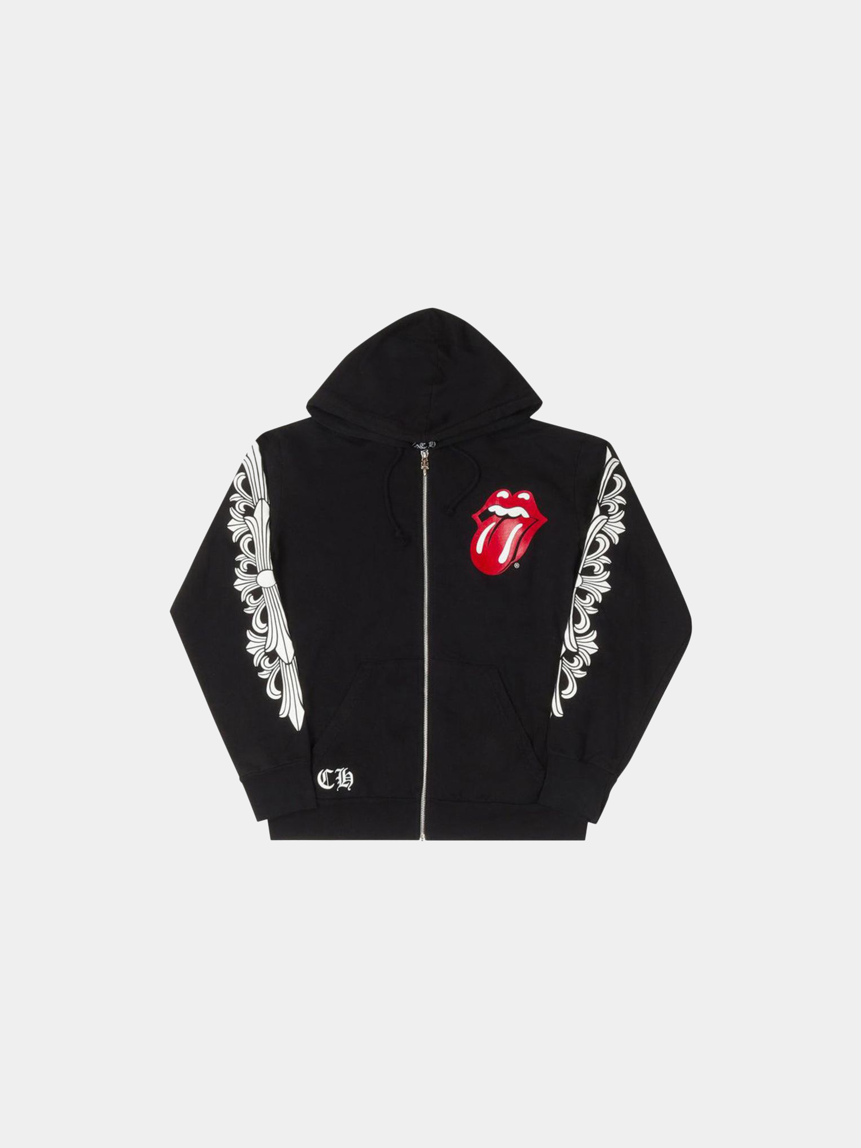 Chrome Hearts Rolling Stones Zip Up 'Black'