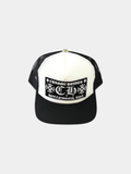 Chrome Hearts Ch Hollywood Trucker Hat 'Black/White'