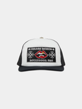 Chrome Hearts Chomper Hollywood Trucker Hat 'Black/White'