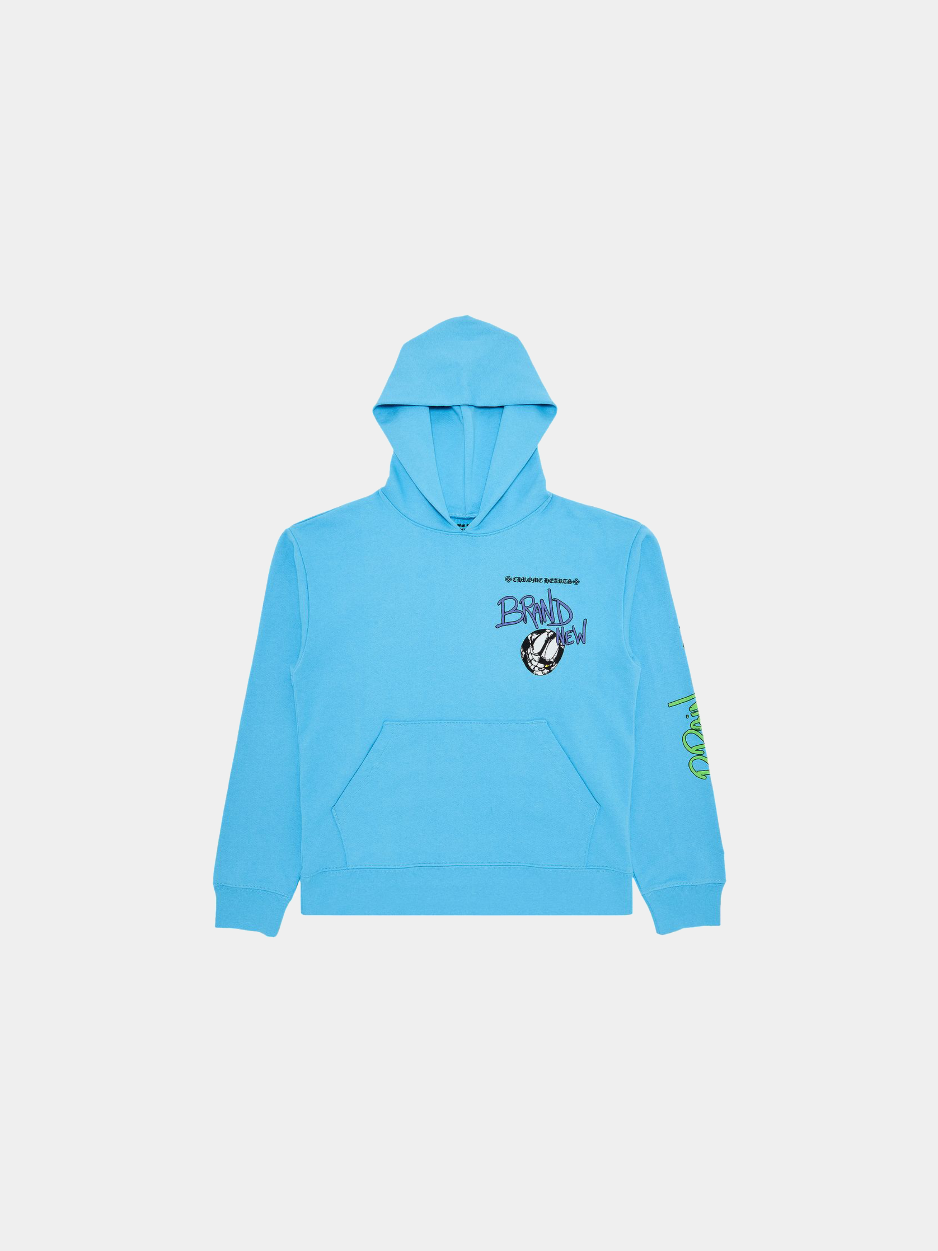Chrome Hearts Matty Boy Brain Hoodie 'Blue'
