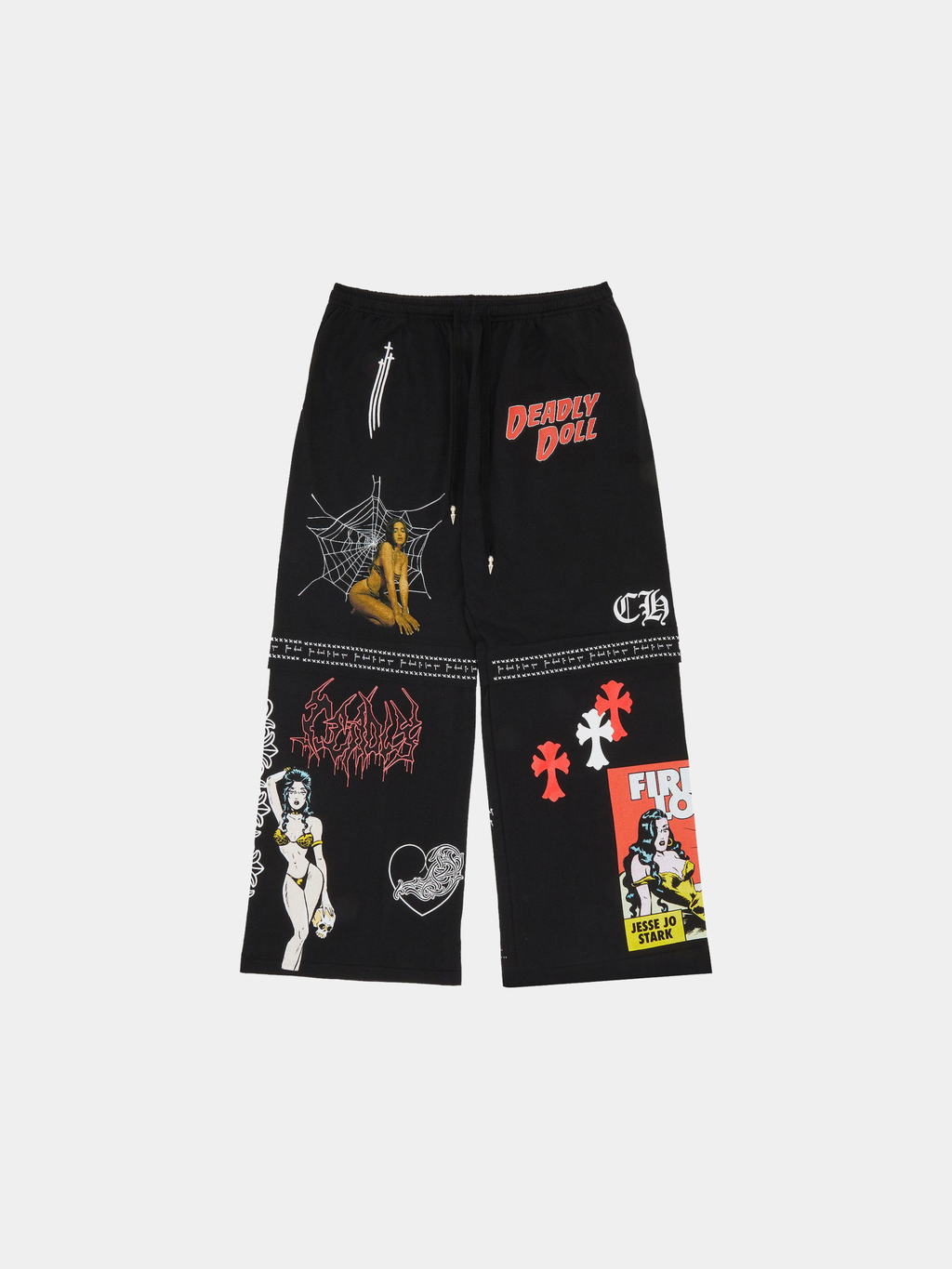 Chrome Hearts x Deadly Doll Sweatpants 'Black'