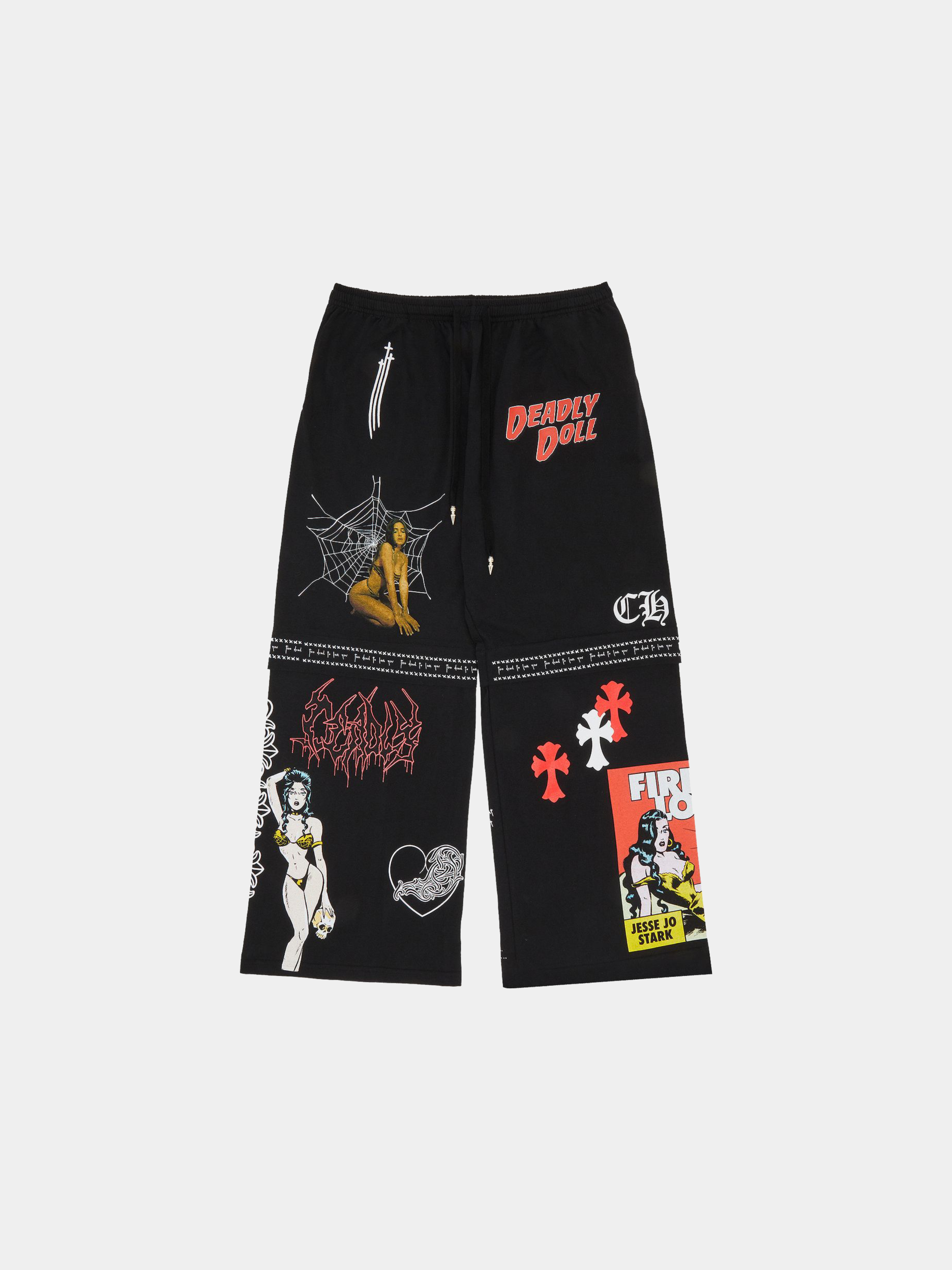 Chrome Hearts x Deadly Doll Sweatpants 'Black'