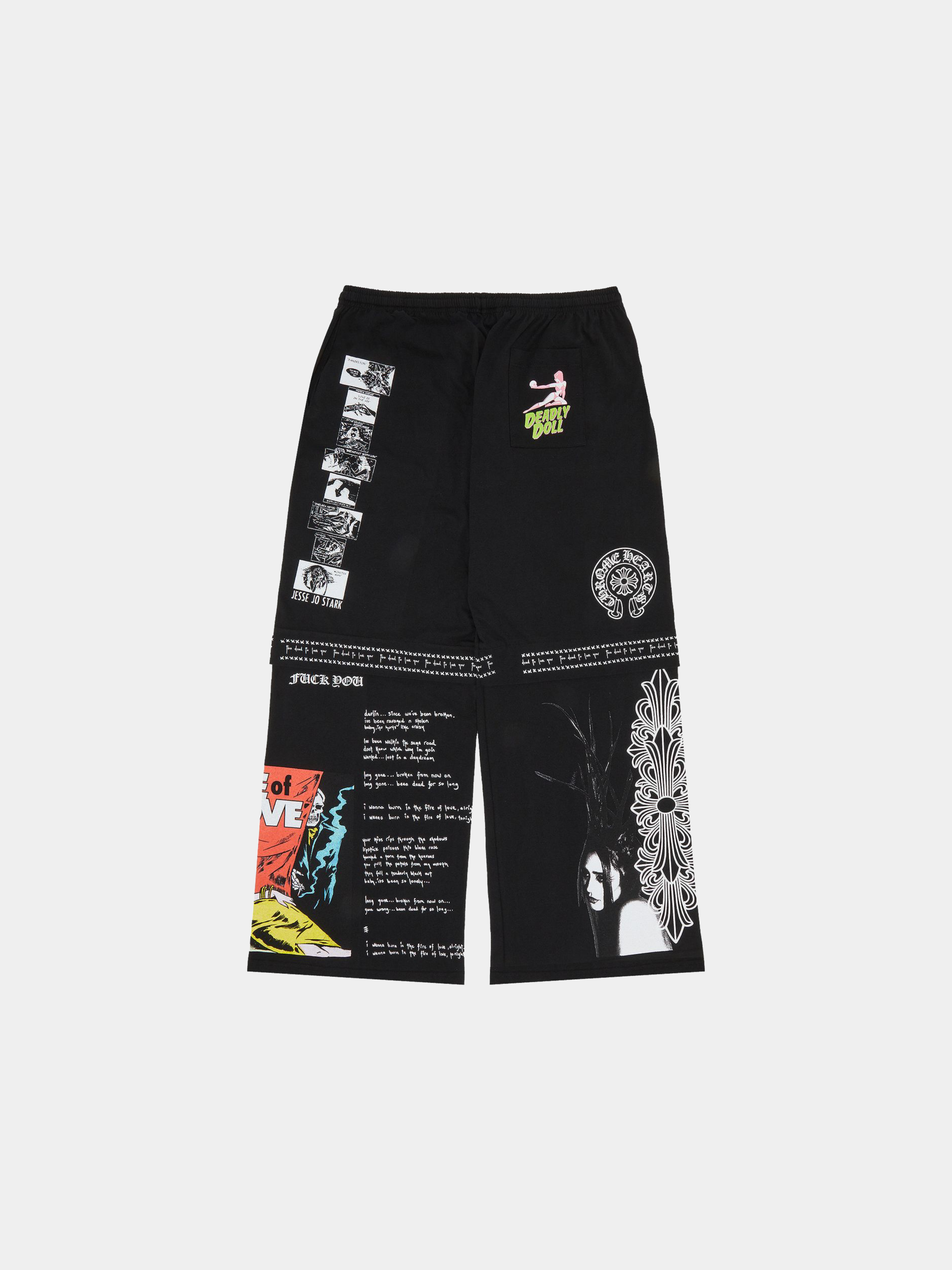 Chrome Hearts x Deadly Doll Sweatpants 'Black'